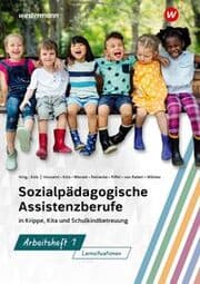 Cover von Sozialpädagogische Assistenzberufe in Krippe, Kita und Schulkindbetreuung
