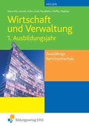 Cover von Wirtschaft und Verwaltung für die zweijährigen Berufsfachschule in Hessen