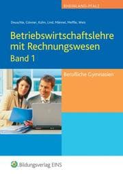 Cover von Betriebswirtschaftslehre mit Rechnungswesen für das Berufliche Gymnasium in Rheinland Pfalz
