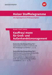 Cover von Holzer Stofftelegramme Kauffrau/-mann für Groß- und Außenhandelsmanagement