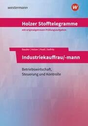 Cover von Holzer Stofftelegramme Baden-Württemberg - Industriekauffrau/-mann