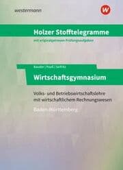 Cover von Holzer Stofftelegramme Baden-Württemberg - Wirtschaftsgymnasium