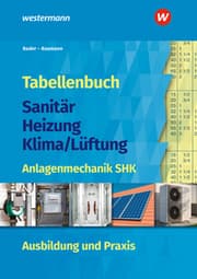 Cover von Tabellenbuch Sanitär-Heizung-Klima/Lüftung