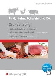 Cover von Grundbildung Fachverkäufer/-innen im Lebensmittelhandwerk und Fleischer/-innen
