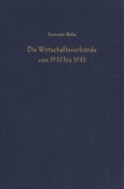 Cover von Wirtschaftsverbände und Wirtschaftspolitik.