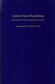 Cover von Laissez-faire-Pluralismus.