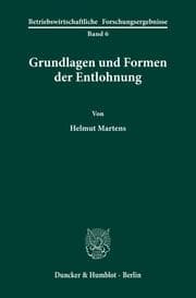 Cover von Grundlagen und Formen der Entlohnung.