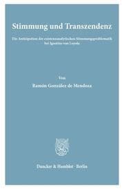 Cover von Stimmung und Transzendenz.