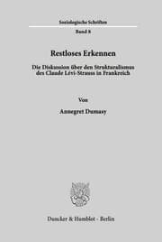 Cover von Restloses Erkennen.
