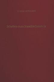 Cover von Schriften zum Staatskirchenrecht.
