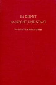 Cover von Im Dienst an Recht und Staat.