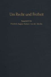 Cover von Um Recht und Freiheit.