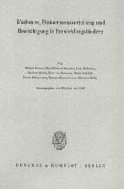 Cover von Wachstum, Einkommensverteilung und Beschäftigung in Entwicklungsländern.