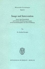Cover von Image und Intervention.