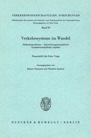 Cover von Verkehrssysteme im Wandel.
