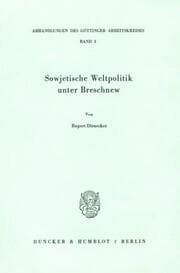 Cover von Sowjetische Weltpolitik unter Breschnew.