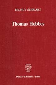 Cover von Thomas Hobbes - Eine politische Lehre.
