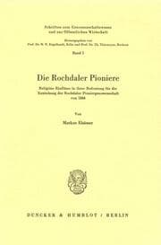Cover von Die Rochdaler Pioniere.