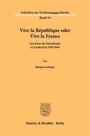Cover von Vive la République oder Vive la France.