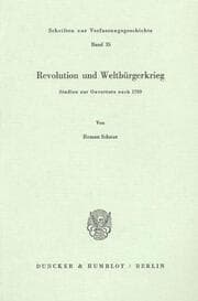 Cover von Revolution und Weltbürgerkrieg.