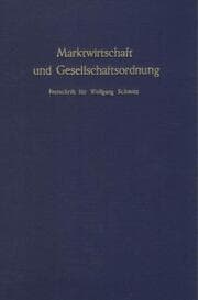 Cover von Marktwirtschaft und Gesellschaftsordnung.