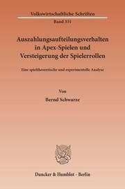 Cover von Auszahlungsaufteilungsverhalten in Apex-Spielen und Versteigerung der Spielerrollen.
