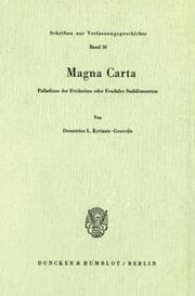 Cover von Magna Carta