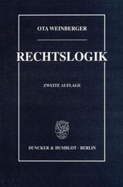 Cover von Rechtslogik.