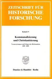 Cover von Kommunalisierung und Christianisierung.