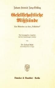 Cover von Gesellschaftliche Mißstände.