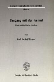 Cover von Umgang mit der Armut.