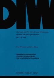 Cover von Marktabschottungspolitiken wichtiger Schwellenländer und wirtschaftliche Entwicklung.