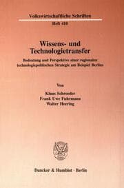 Cover von Wissens- und Technologietransfer.