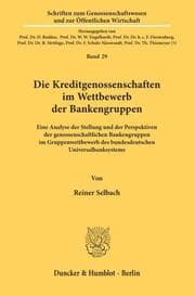 Cover von Die Kreditgenossenschaften im Wettbewerb der Bankengruppen.