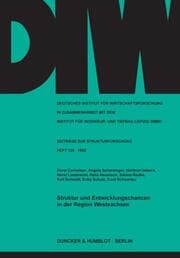 Cover von Struktur und Entwicklungschancen in der Region Westsachsen.