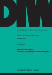 Cover von Wettbewerbsfähigkeit im zivilen europäischen Großflugzeugbau.