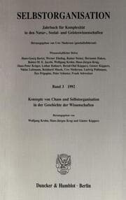 Cover von Selbstorganisation.