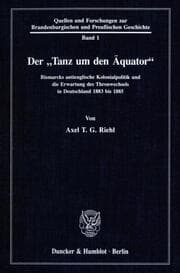 Cover von Der 'Tanz um den Äquator'.