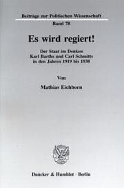 Cover von Es wird regiert!