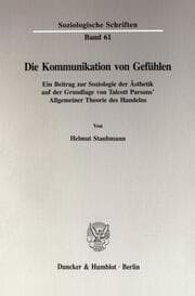Cover von Die Kommunikation von Gefühlen.