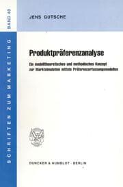 Cover von Produktpräferenzanalyse.