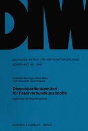 Cover von Demonstrationszentren für Faserverbundkunststoffe.