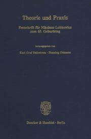 Cover von Theorie und Praxis.