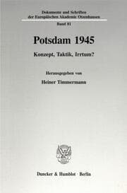Cover von Potsdam 1945.