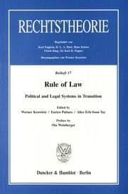 Cover von Rule of Law.