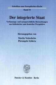 Cover von Der integrierte Staat.