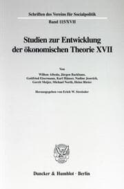 Cover von Die Umsetzung wirtschaftspolitischer Grundkonzeptionen in die kontinentaleuropäische Praxis des 19. und 20. Jahrhunderts, II. Teil.