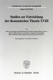 Cover von Knut Wicksell als Ökonom.