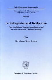 Cover von Periodengewinn und Totalgewinn.
