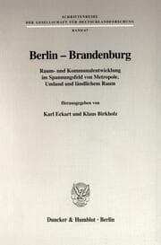 Cover von Berlin - Brandenburg.